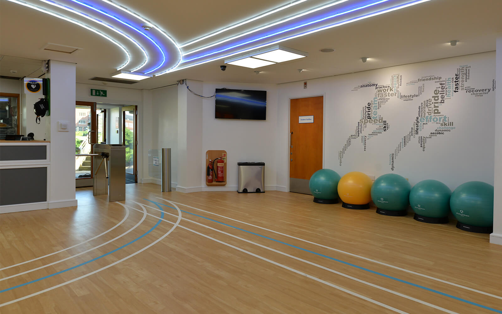 The Leys Sports Centre Loci Interiors
